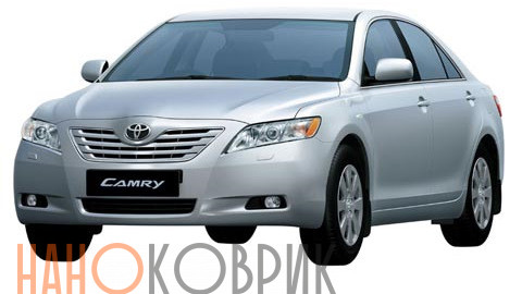 Автомобильные коврики ЭВА (EVA) для Toyota Camry VII правый руль (XV40) (Тойота Камри ХВ40) 2006-2011 