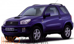 Автомобильные коврики ЭВА (EVA) для Toyota RAV4 II правый руль (XA20 3 двери) 2000-2005 