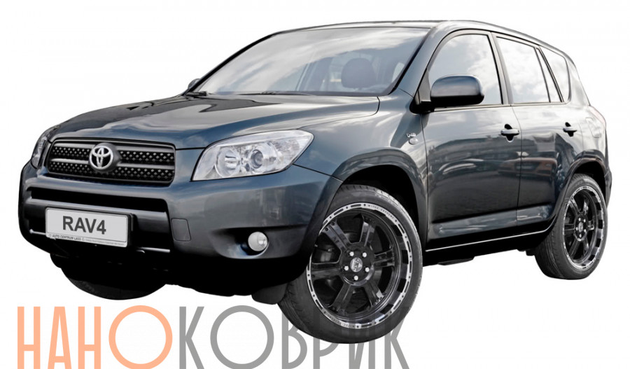 Автомобильные коврики ЭВА (EVA) для Toyota RAV4 II правый руль (XA20 5 дверей) 2000-2005 