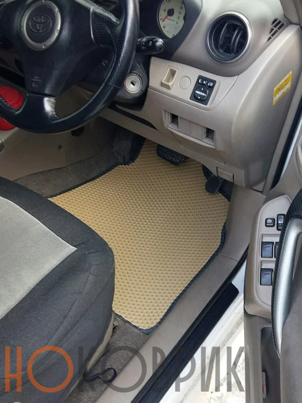 Автомобильные коврики ЭВА (EVA) для Toyota RAV4 II правый руль (XA20 5 дверей) 2000-2005 