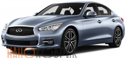 Автомобильные коврики ЭВА (EVA) для Infiniti Q50 IV седан (V37) 2013-2021 