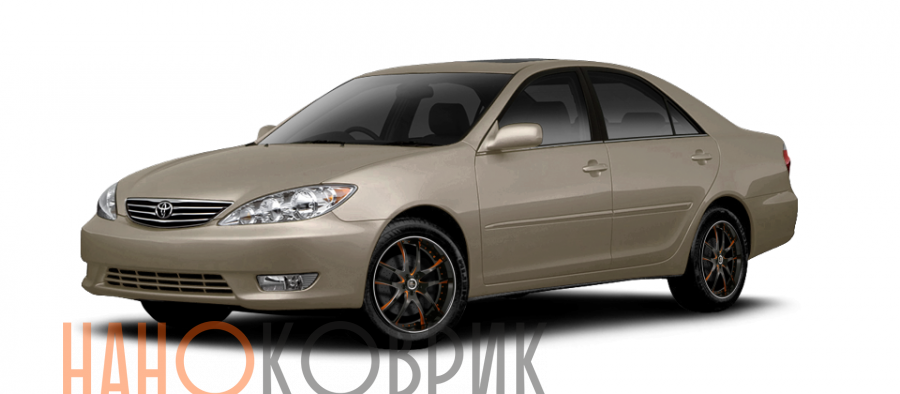 Автомобильные коврики ЭВА (EVA) для Toyota Camry VI правый руль (XV30) 2001-2006 