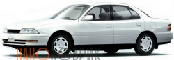 Автомобильные коврики ЭВА (EVA) для Toyota Camry III правый руль (V30) 1992-1994 