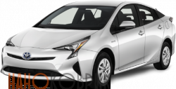 Автомобильные коврики ЭВА (EVA) для Toyota Prius IV правый руль (2WD XW50) 2015-2019 