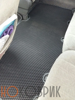 Автомобильные коврики ЭВА (EVA) для Toyota Town Ace Noah V правый руль (2WD) (2 ряд сидений цельный) 1996-2001 