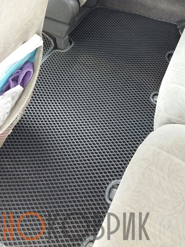 Автомобильные коврики ЭВА (EVA) для Toyota Town Ace Noah V правый руль (2WD) (2 ряд сидений цельный) 1996-2001 