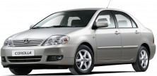 Toyota Corolla IX седан (E120 2WD) 2002-2006