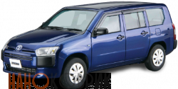 Автомобильные коврики ЭВА (EVA) для Toyota Succeed II правый руль (4WD XP50) 2014- 