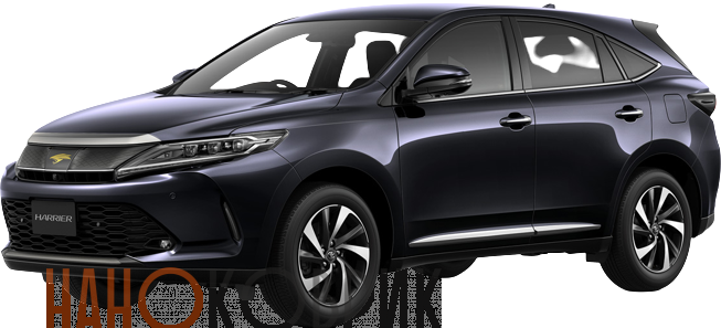 Автомобильные коврики ЭВА (EVA) для Toyota Harrier III правый руль (XU60) 2013-2020 