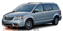 Автомобильные коврики ЭВА (EVA) для Chrysler Grand Voyager V (7 мест) 2008-2015 