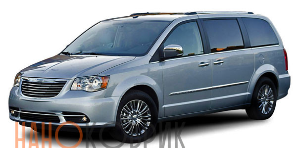 Автомобильные коврики ЭВА (EVA) для Chrysler Grand Voyager V (7 мест) 2008-2015 