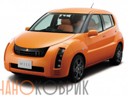 Автомобильные коврики ЭВА (EVA) для Toyota WiLL Cypha I правый руль (XP70) 2002-2005 