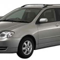 Автомобильные коврики ЭВА (EVA) для Toyota Corolla Fielder I правый руль (E120 2WD) 2000-2006 