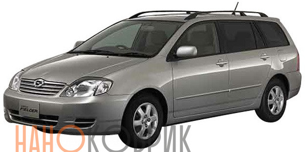 Автомобильные коврики ЭВА (EVA) для Toyota Corolla Fielder I правый руль (E120 2WD) 2000-2006 