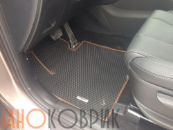 Автомобильные коврики ЭВА (EVA) для Hyundai Santa Fe IV (TM 7 мест) 2018- 
