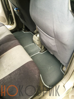 Автомобильные коврики ЭВА (EVA) для Toyota Corolla Spacio I правый руль (E110) (5 мест 2WD) 1997-2001 