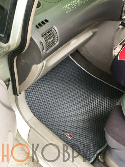 Автомобильные коврики ЭВА (EVA) для Toyota Corolla Spacio I правый руль (E110) (5 мест 2WD) 1997-2001 
