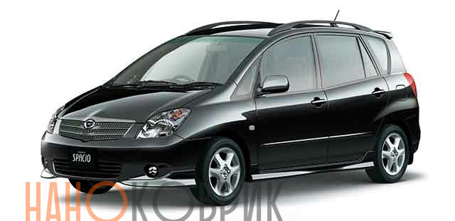 Автомобильные коврики ЭВА (EVA) для Toyota Corolla Spacio II правый руль (2WD E120) 2001-2007 