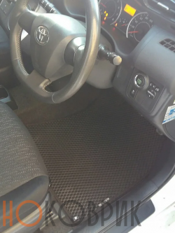 Автомобильные коврики ЭВА (EVA) для Toyota Wish II правый руль (XE20 2WD) (5 мест) 2009-2012 
